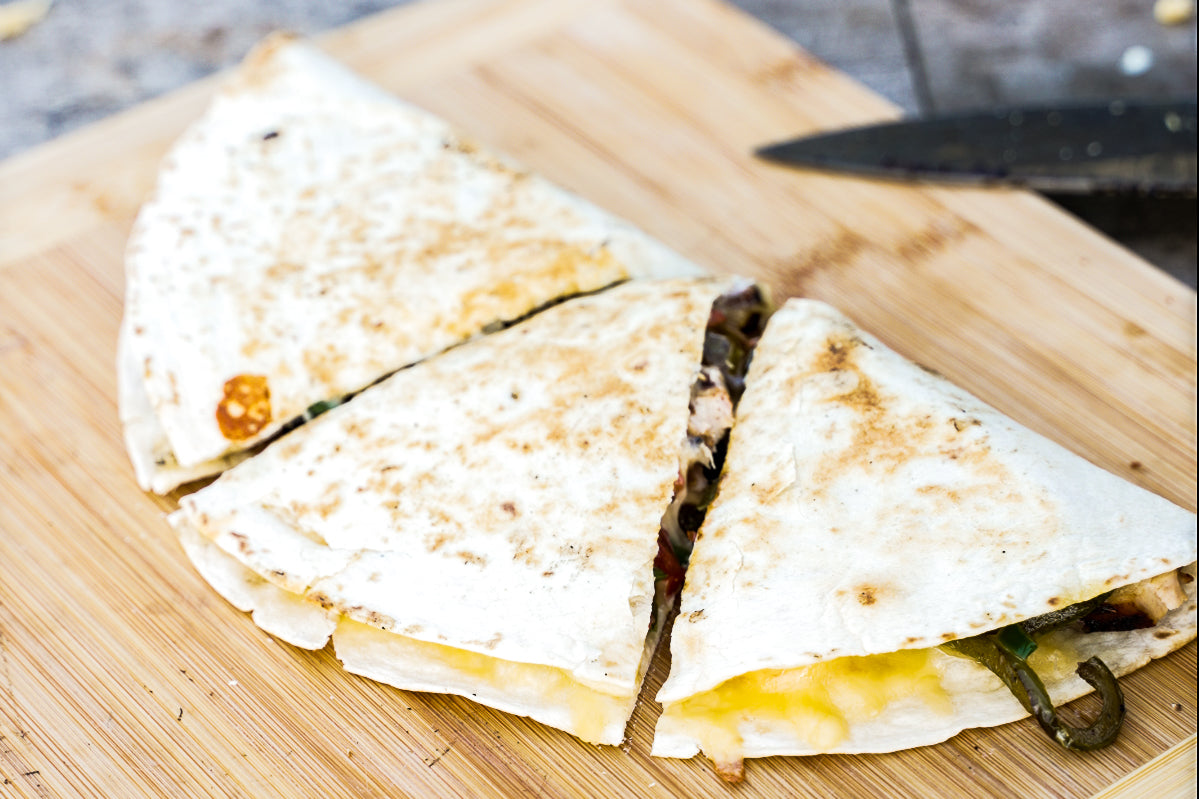 Chicken Fajitas Quesadilla